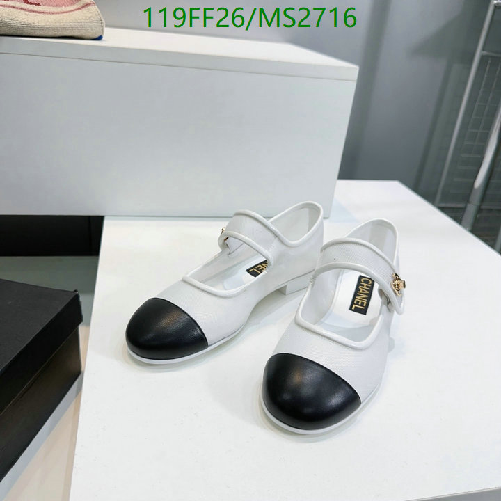 Women Shoes-Chanel Code: MS2716 $: 119USD