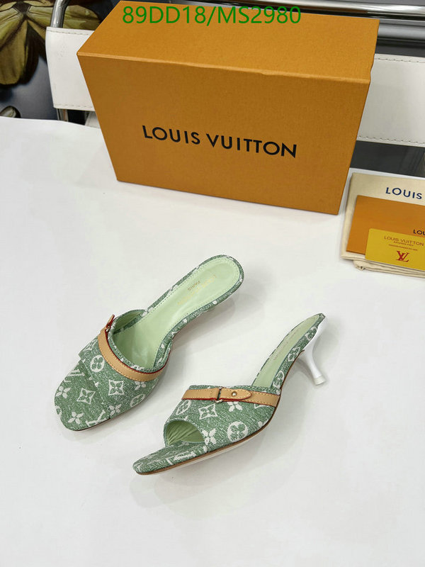 Women Shoes-LV Code: MS2980 $: 89USD