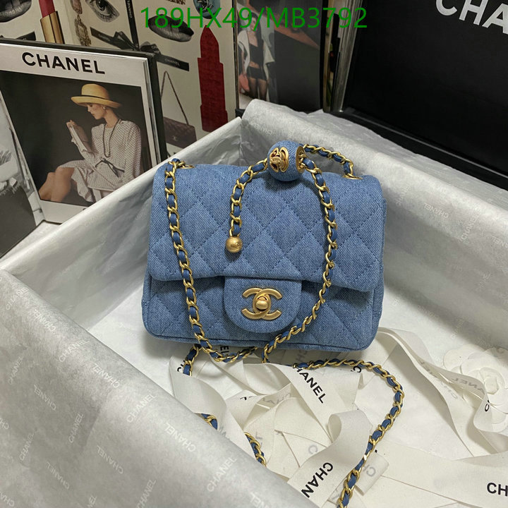 Chanel Bag-(Mirror)-Crossbody- Code: MB3792 $: 189USD