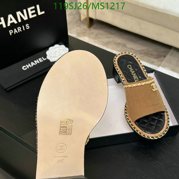 Women Shoes-Chanel Code: MS1217 $: 119USD