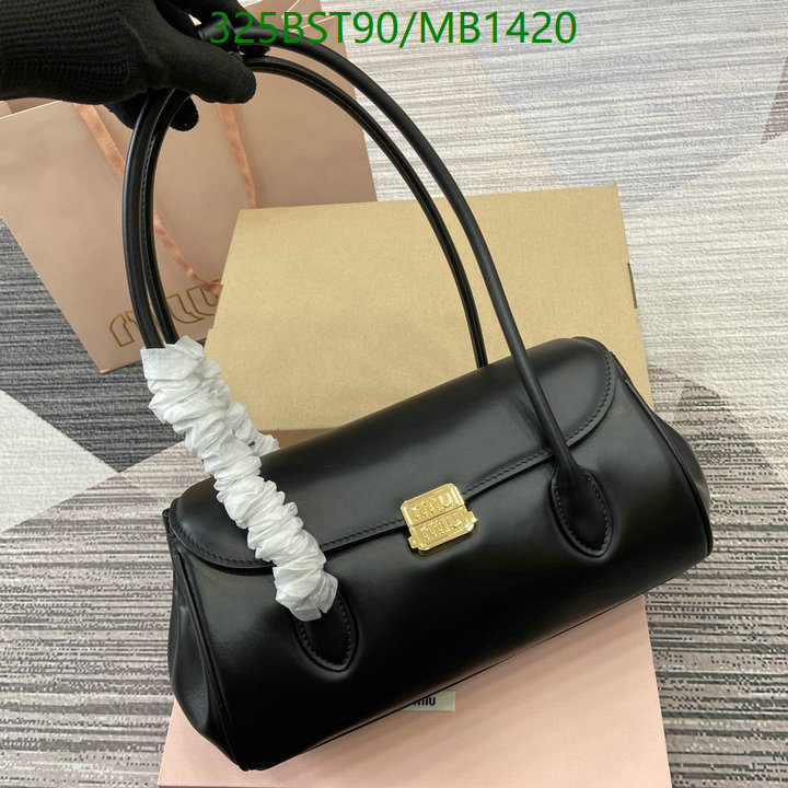 Miu Miu Bag-(Mirror)-Handbag- Code: MB1420 $: 325USD