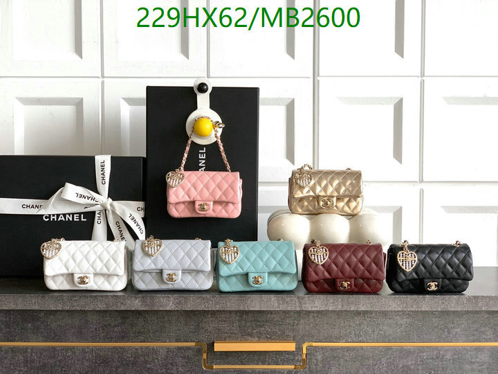 Chanel Bag-(Mirror)-Crossbody- Code: MB2600 $: 229USD