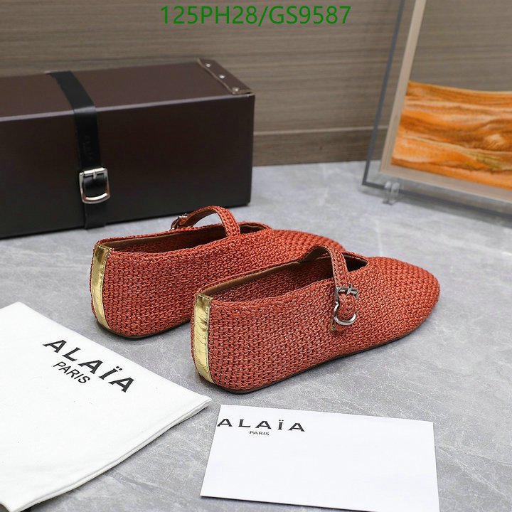 Women Shoes-ALAIA Code: GS9587 $: 125USD