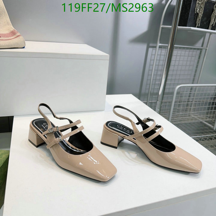 Women Shoes-Gucci Code: MS2963 $: 119USD