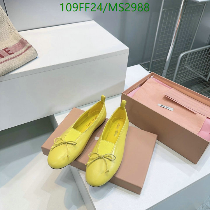 Women Shoes-Miu Miu Code: MS2988 $: 109USD