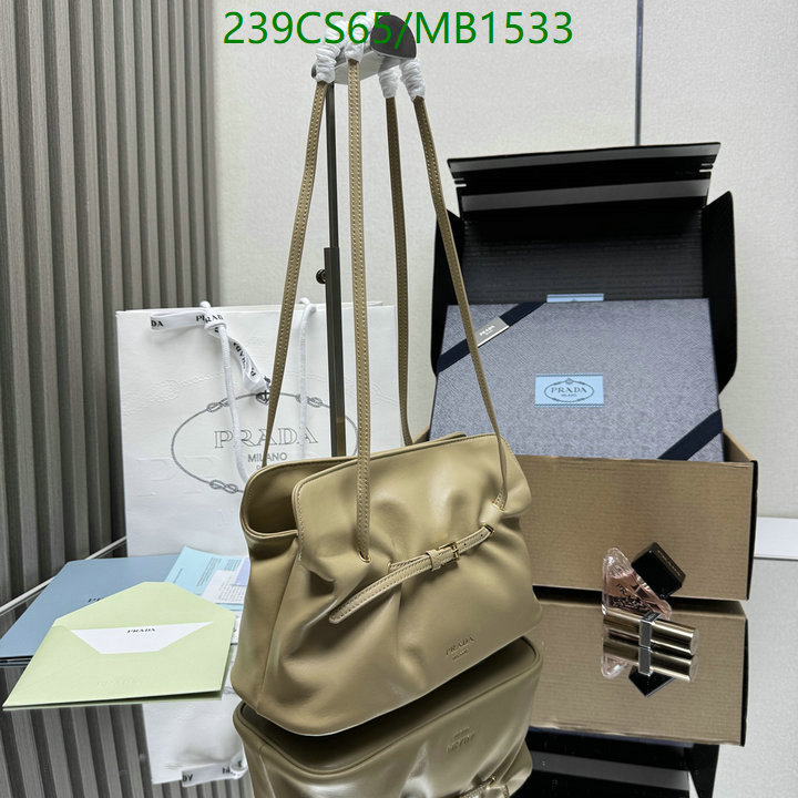 Prada Bag-(Mirror)-Crossbody- Code: MB1533 $: 239USD