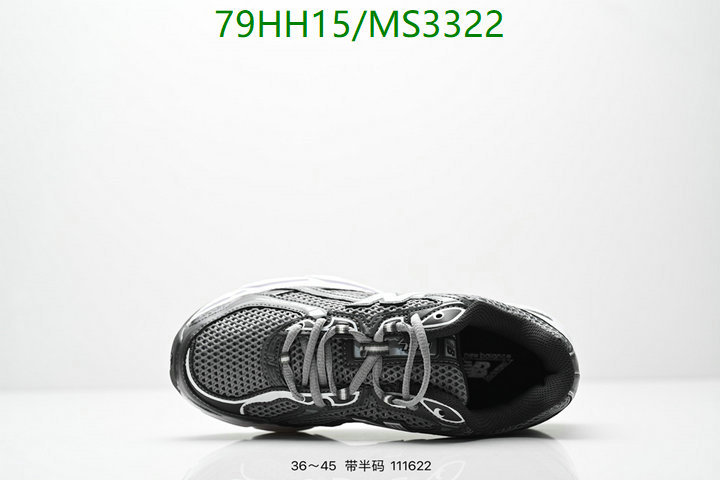 Men shoes-New Balance Code: MS3322 $: 79USD