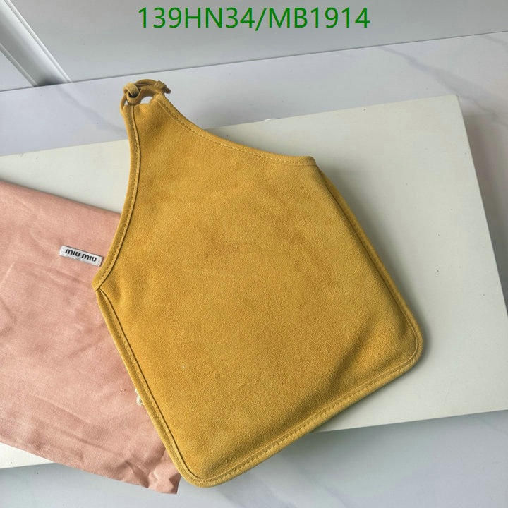 Miu Miu Bag-(4A)-Handbag- Code: MB1914 $: 139USD