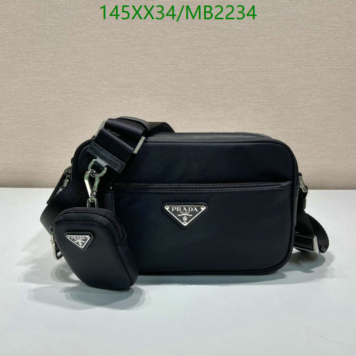 Prada Bag-(Mirror)-Crossbody- Code: MB2234 $: 145USD