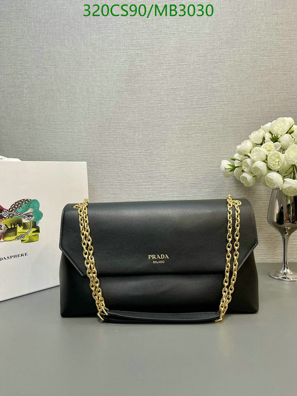 Prada Bag-(Mirror)-Handbag- Code: MB3030 $: 320USD