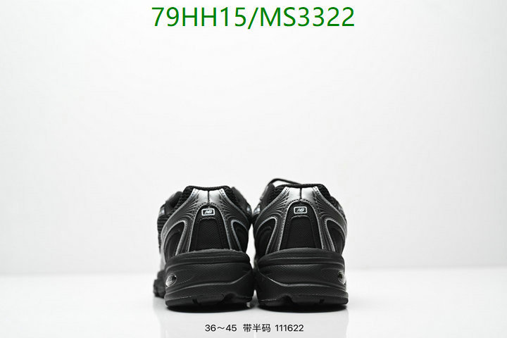 Men shoes-New Balance Code: MS3322 $: 79USD
