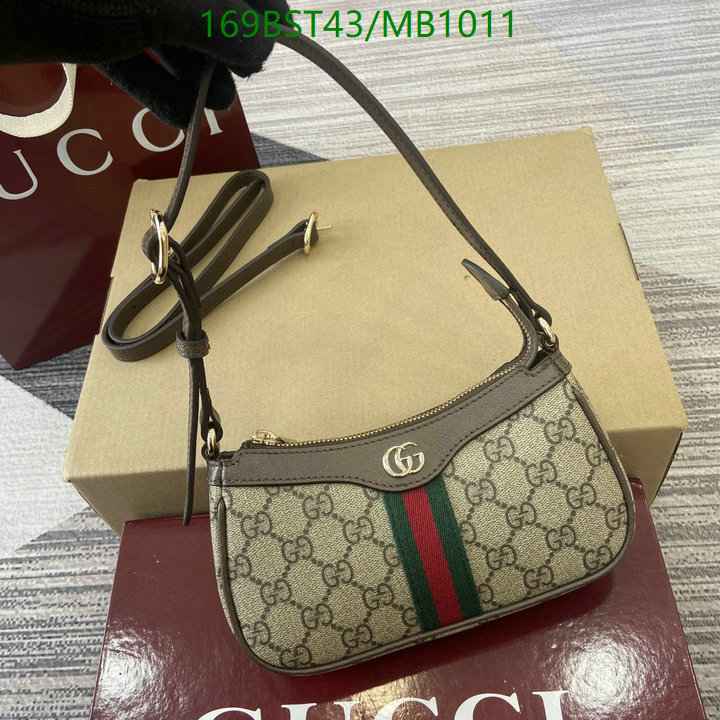 Gucci Bag-(Mirror)-Handbag- Code: MB1011 $: 169USD