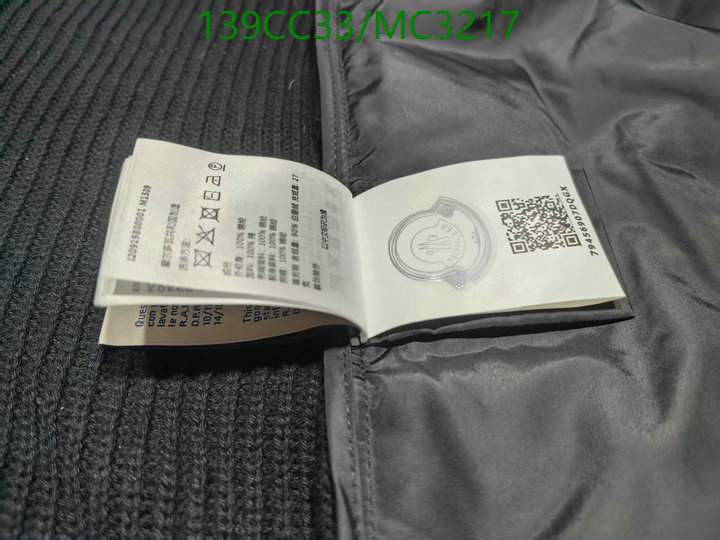 Down jacket Men-Moncler Code: MC3217 $: 139USD