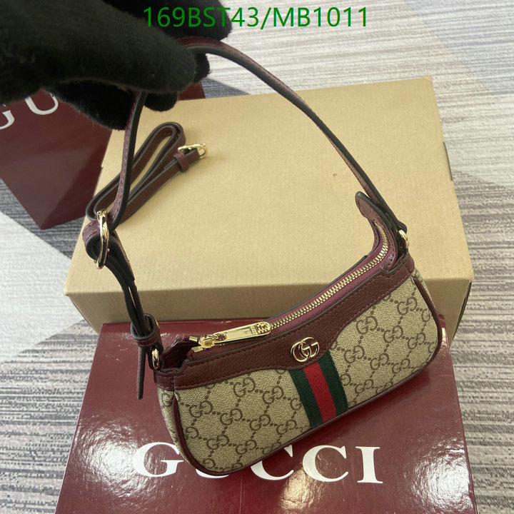 Gucci Bag-(Mirror)-Handbag- Code: MB1011 $: 169USD