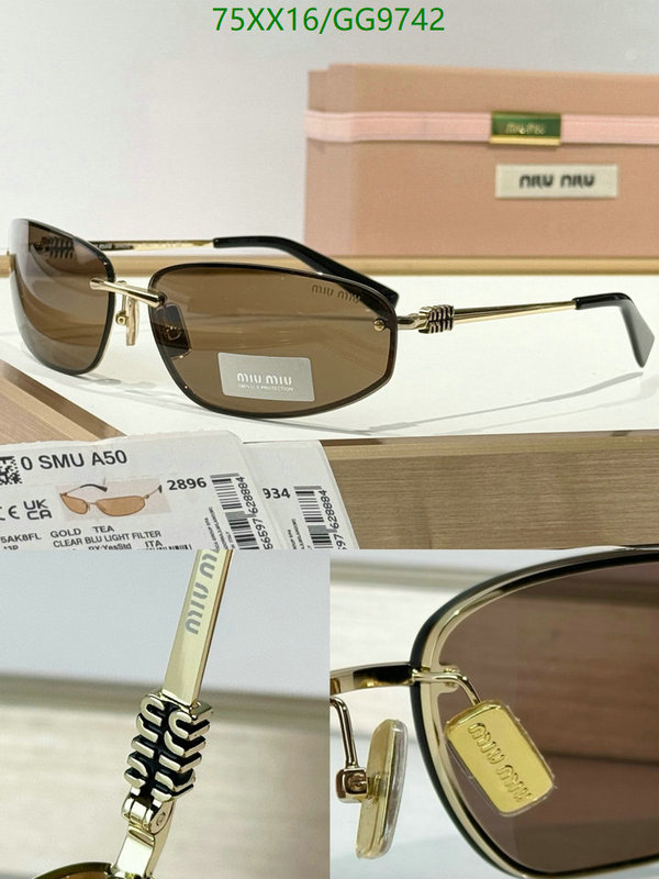 Glasses-MiuMiu Code: GG9742 $: 75USD