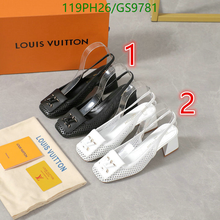 Women Shoes-LV Code: GS9781 $: 119USD
