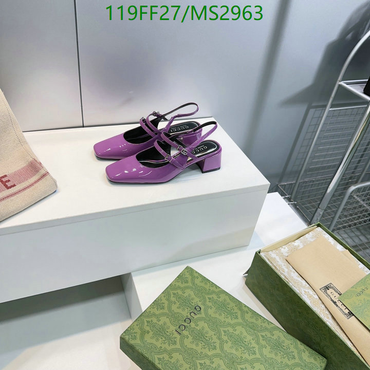 Women Shoes-Gucci Code: MS2963 $: 119USD