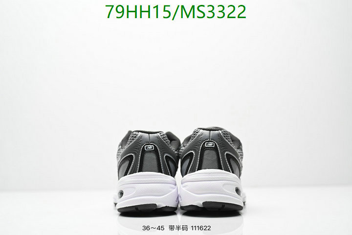 Men shoes-New Balance Code: MS3322 $: 79USD