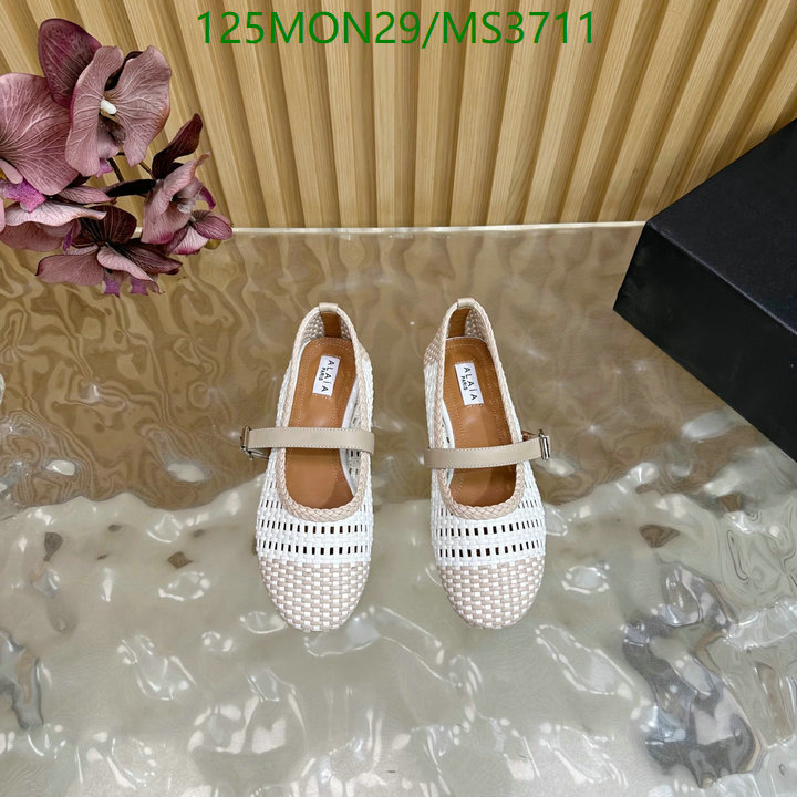 Women Shoes-ALAIA Code: MS3711 $: 125USD