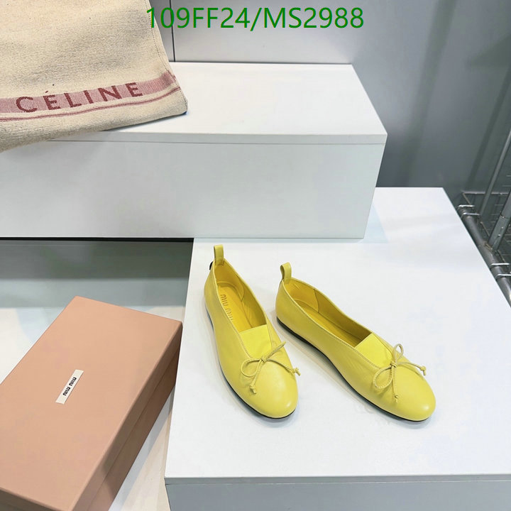 Women Shoes-Miu Miu Code: MS2988 $: 109USD