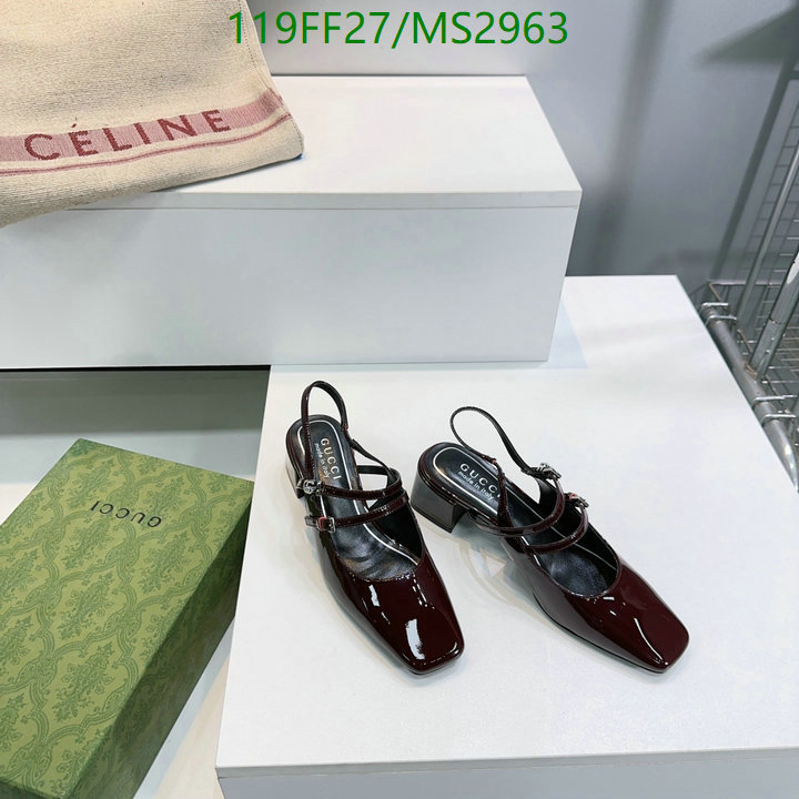 Women Shoes-Gucci Code: MS2963 $: 119USD