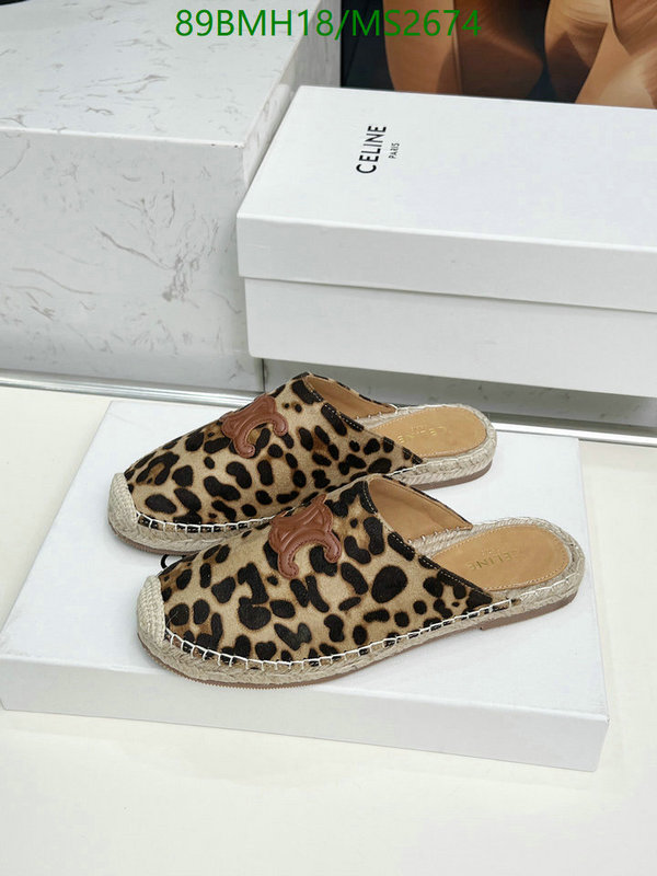 Women Shoes-Celine Code: MS2674 $: 89USD