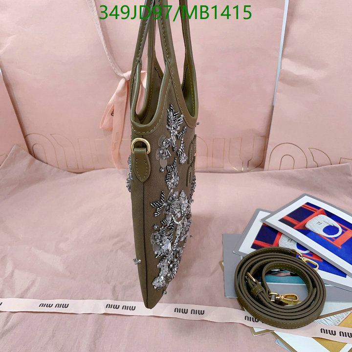 Miu Miu Bag-(Mirror)-Crossbody- Code: MB1415 $: 349USD