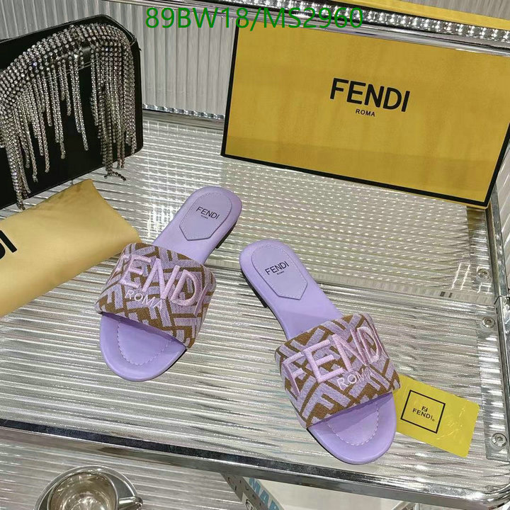 Women Shoes-Fendi Code: MS2960 $: 89USD