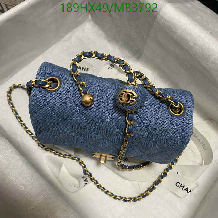 Chanel Bag-(Mirror)-Crossbody- Code: MB3792 $: 189USD