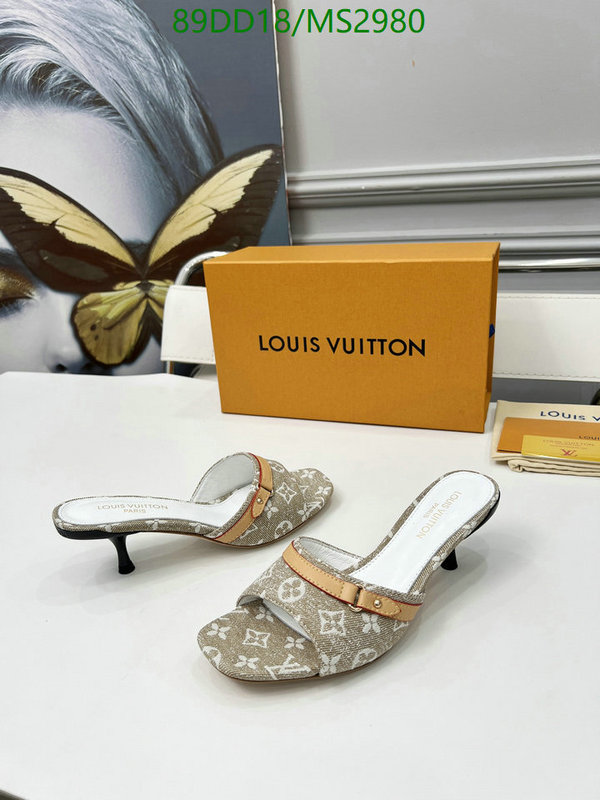 Women Shoes-LV Code: MS2980 $: 89USD