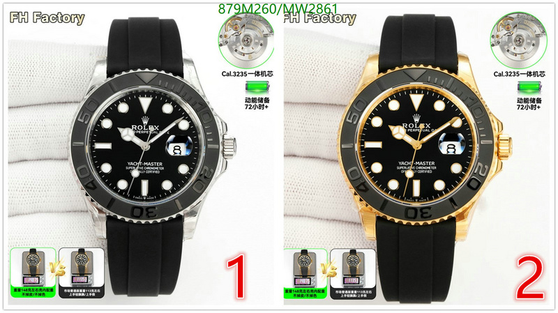 Watch-Mirror Quality-Rolex Code: MW2861 $: 879USD