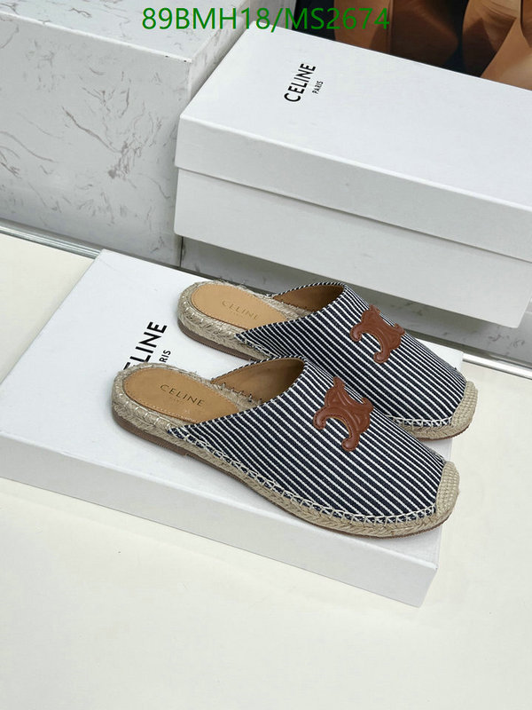 Women Shoes-Celine Code: MS2674 $: 89USD