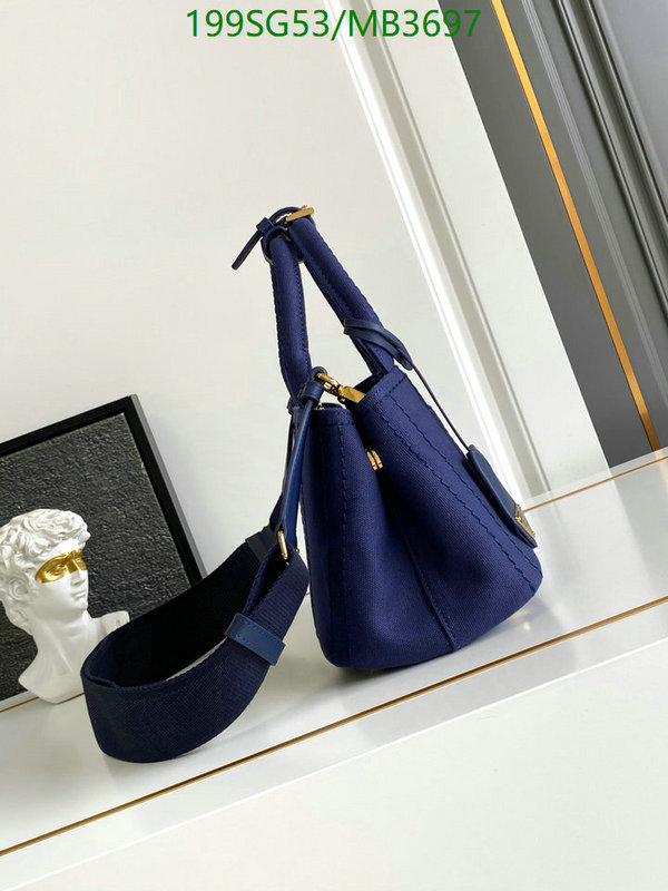 Prada Bag-(Mirror)-Handbag- Code: MB3697 $: 199USD