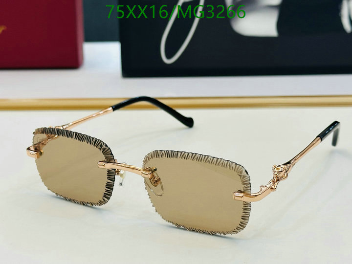 Glasses-Cartier Code: MG3266 $: 75USD