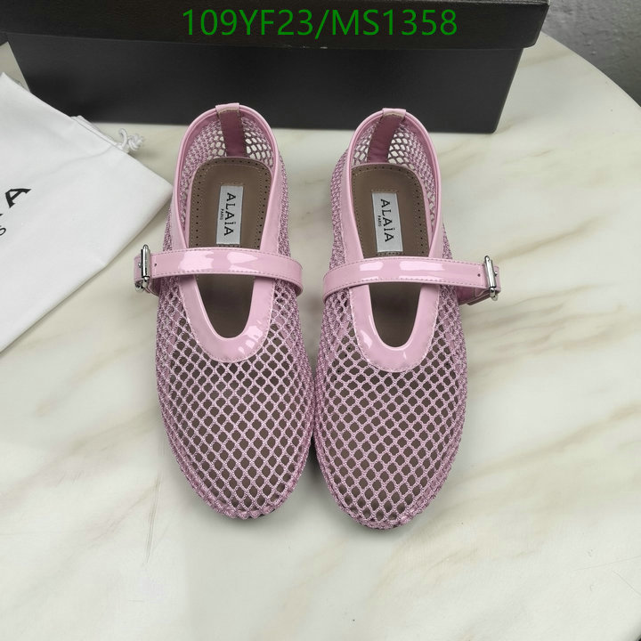 Women Shoes-ALAIA Code: MS1358 $: 109USD