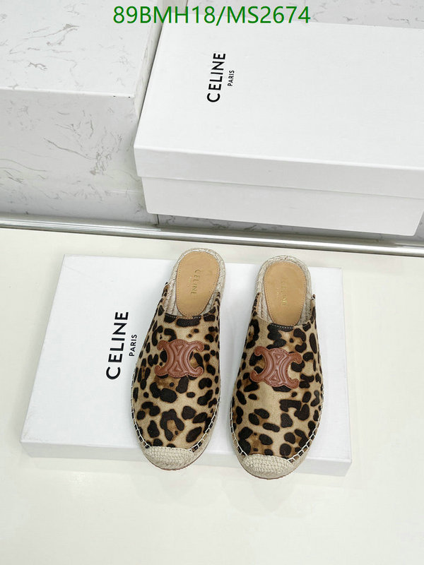 Women Shoes-Celine Code: MS2674 $: 89USD