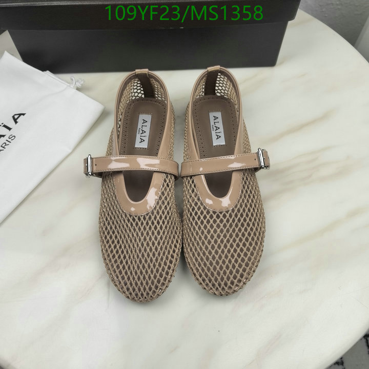 Women Shoes-ALAIA Code: MS1358 $: 109USD