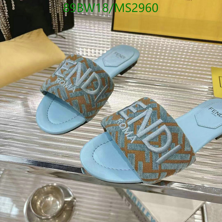 Women Shoes-Fendi Code: MS2960 $: 89USD