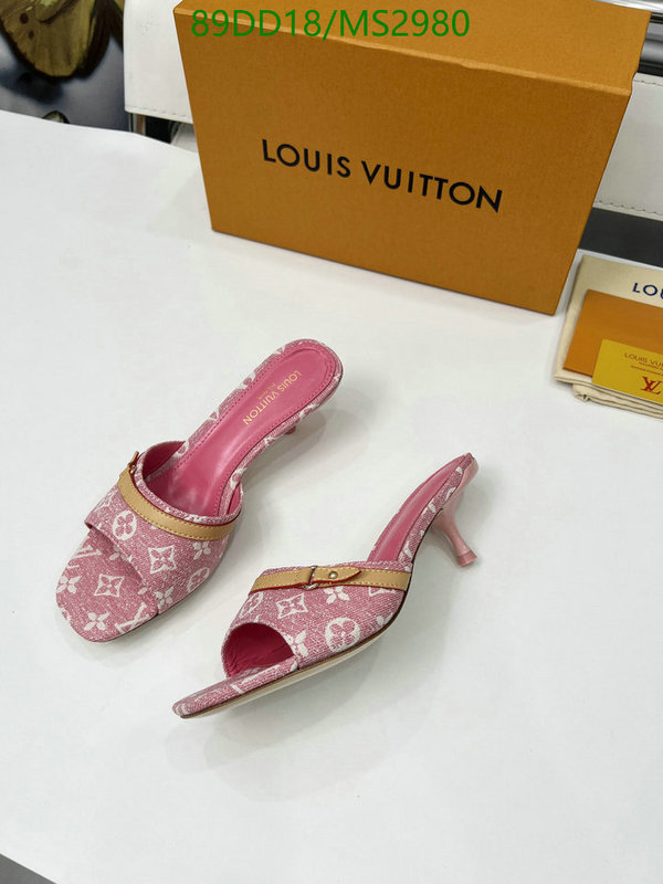 Women Shoes-LV Code: MS2980 $: 89USD