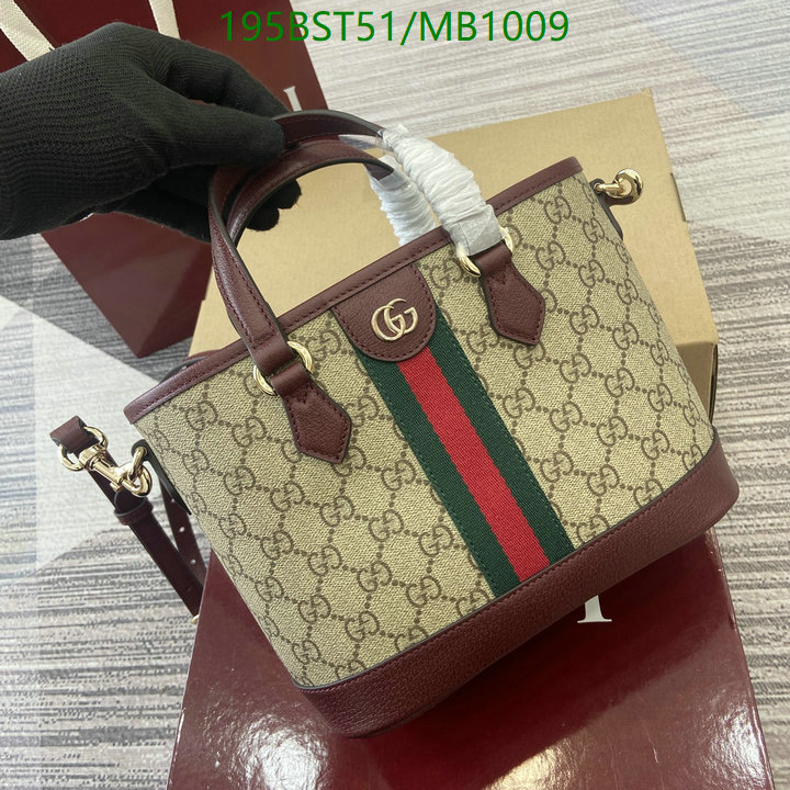 Gucci Bag-(Mirror)-Handbag- Code: MB1009 $: 195USD