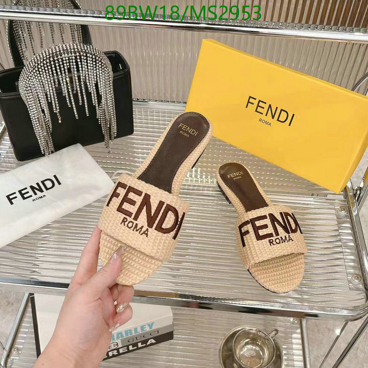 Women Shoes-Fendi Code: MS2953 $: 89USD