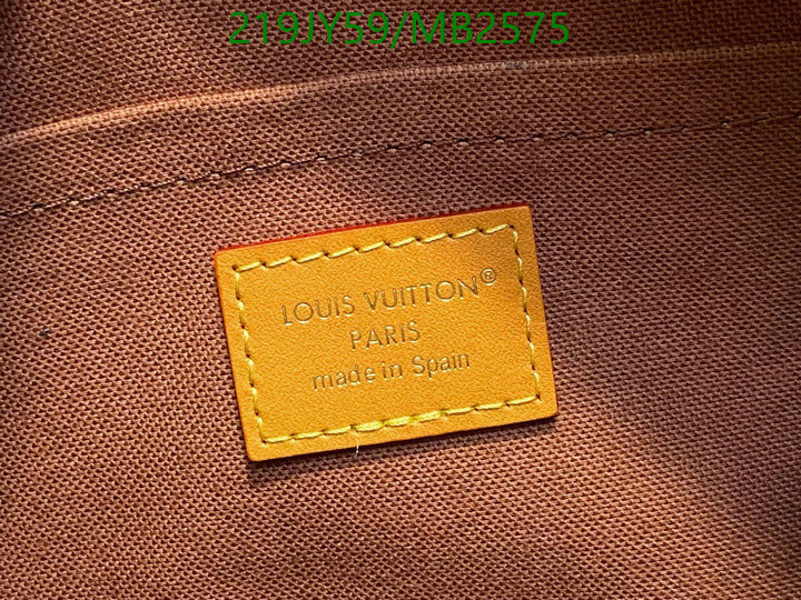LV Bag-(Mirror)-Pochette MTis- Code: MB2575 $: 219USD