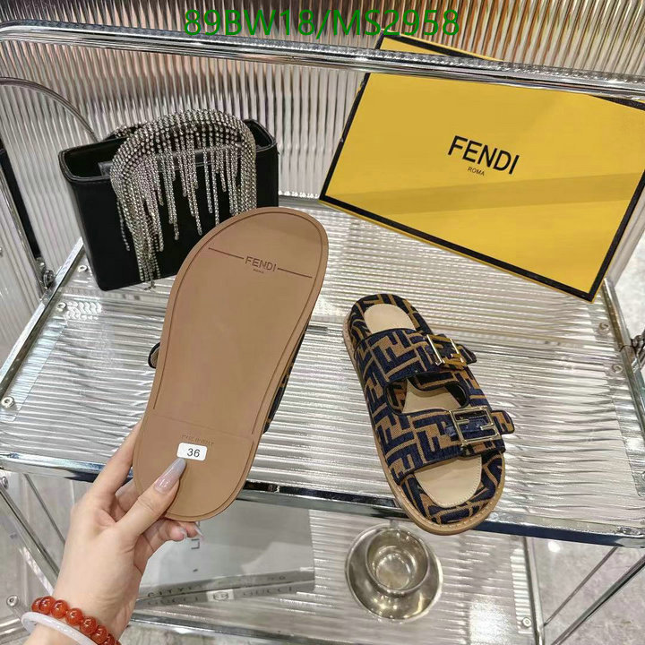 Women Shoes-Fendi Code: MS2958 $: 89USD