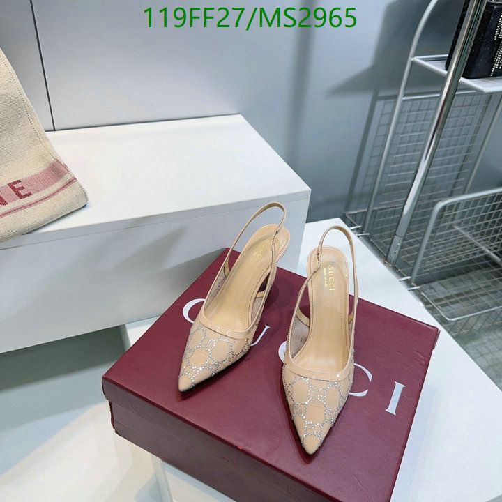 Women Shoes-Gucci Code: MS2965 $: 119USD