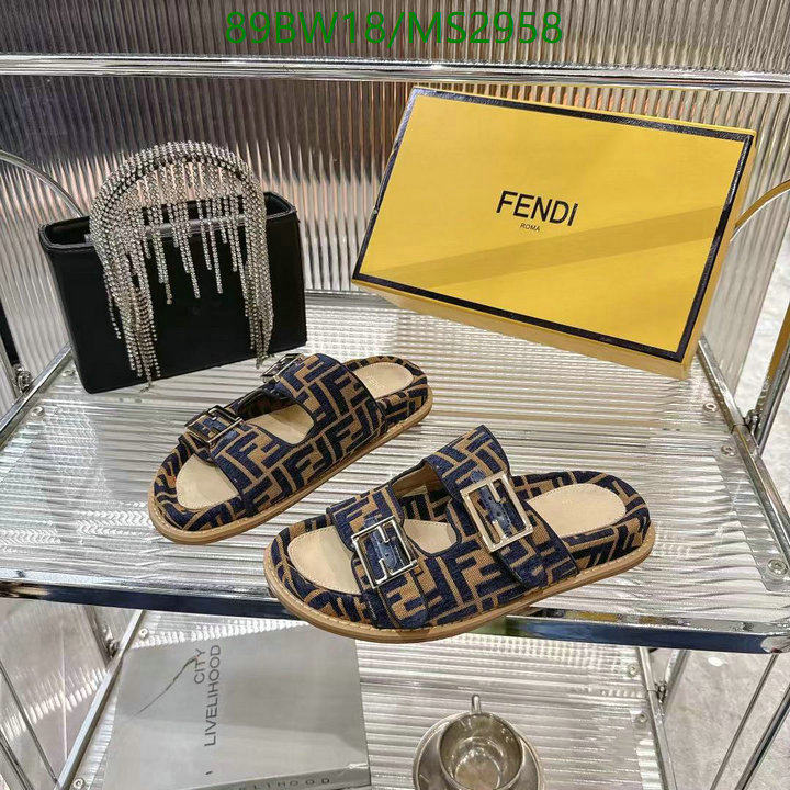 Women Shoes-Fendi Code: MS2958 $: 89USD