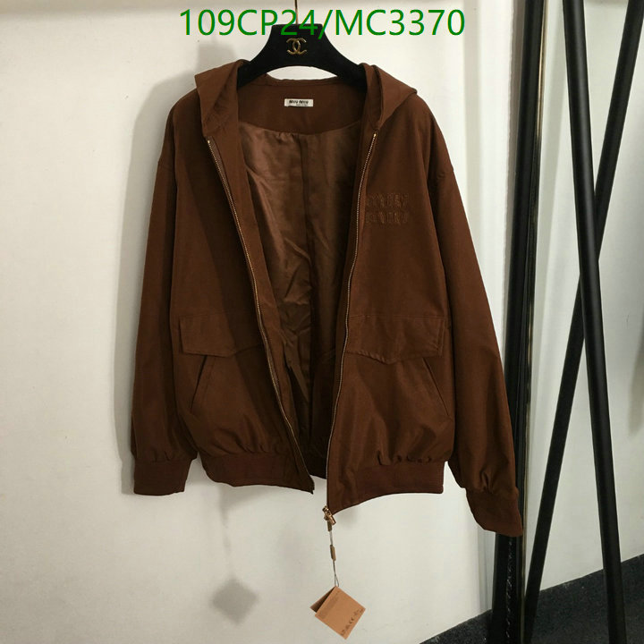 Clothing-MIUMIU Code: MC3370 $: 109USD
