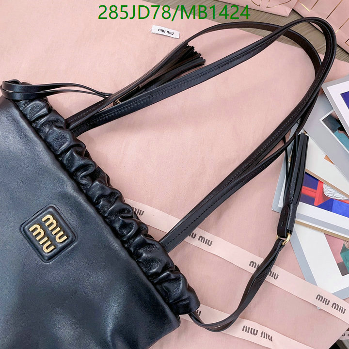 Miu Miu Bag-(Mirror)-Handbag- Code: MB1424 $: 285USD