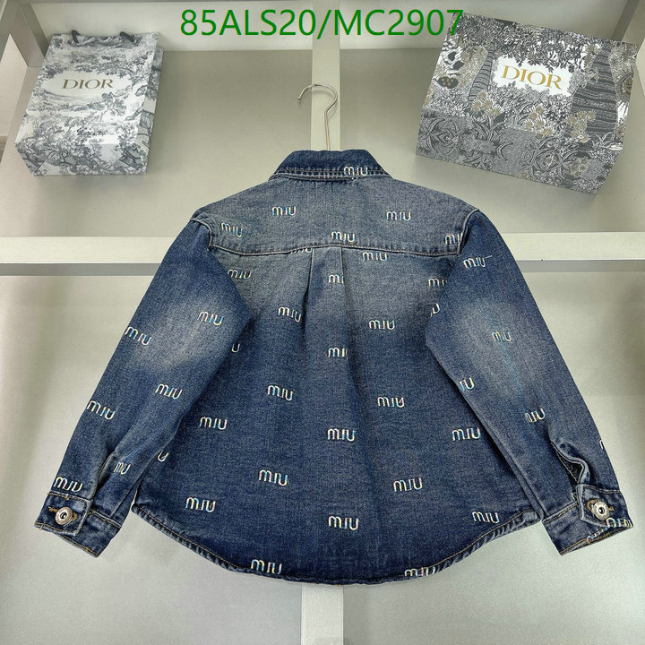 Kids Clothing-MIUMIU Code: MC2907 $: 85USD