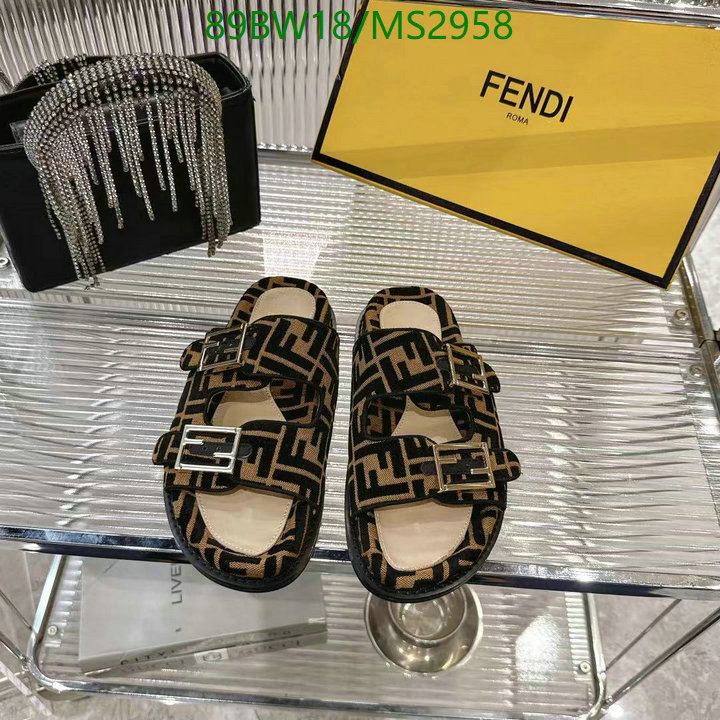 Women Shoes-Fendi Code: MS2958 $: 89USD