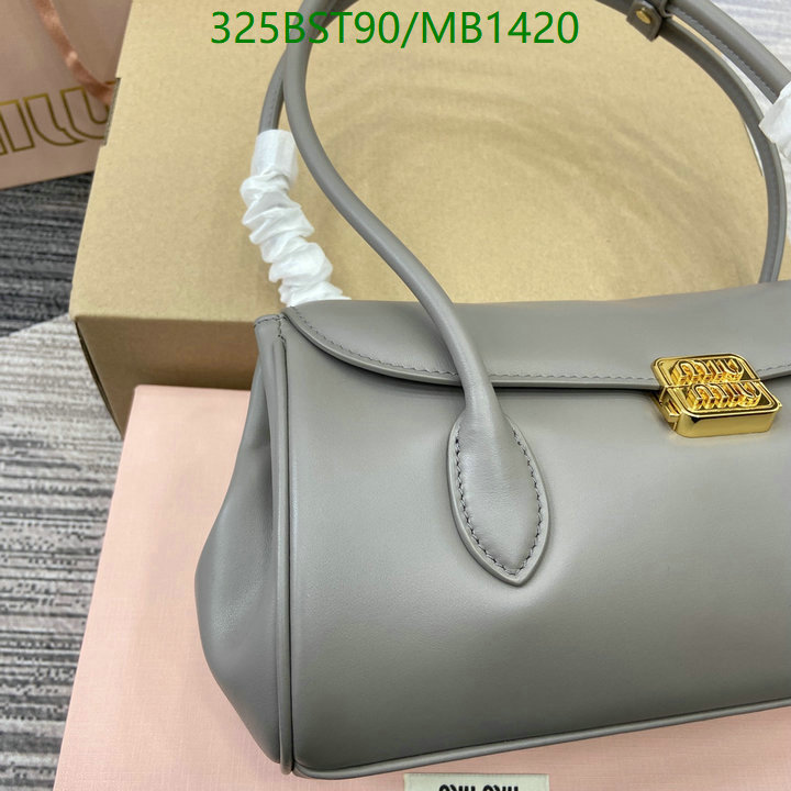 Miu Miu Bag-(Mirror)-Handbag- Code: MB1420 $: 325USD